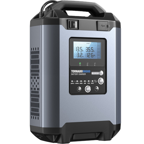 Tornado90000 90A Stable Power Supply & Smart Charger 12V/24V Mukwa Safety Services