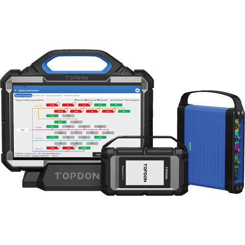 Outil de diagnostic Phoenix Max de niveau &eacute;quipement original de 13,3" avec station daccueil et oscilloscope &agrave; 4 voies Mukwa Safety Services