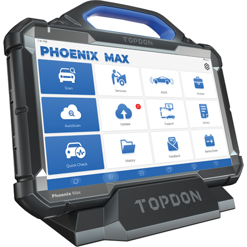 Outil de diagnostic Phoenix Max de niveau &eacute;quipement original de 13,3" avec station daccueil et oscilloscope &agrave; 4 voies Mukwa Safety Services