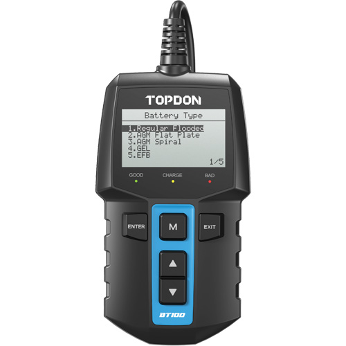 BT100 12V Battery & System Tester Mukwa Safety Services