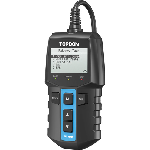 BT100 12V Battery & System Tester Mukwa Safety Services
