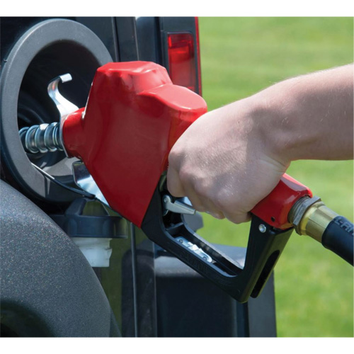 Pistolet de distribution automatique rouge pour diesel Mukwa Safety Services