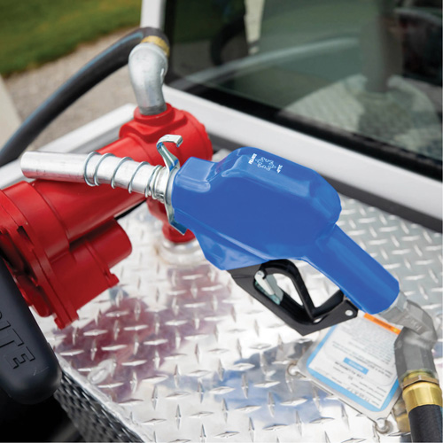 Pistolet automatique temps froid bleu pour diesel Mukwa Safety Services