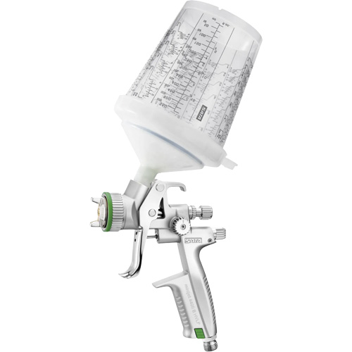 4400 B HVLP 1.2 SR 0.3 L RPS Premium Paint Spray Gun for Spot Repairs in Automotive Finishes, 1/4" NPT Air Inlet, 4.24 CFM, 0.3 L Capacity, 0.14 PSI Mukwa Safety Services