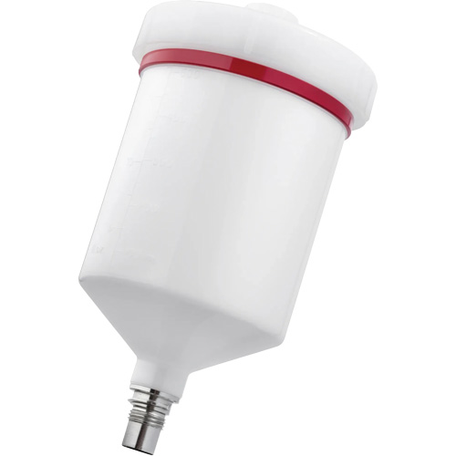 Godet QCC r&eacute;utilisable en plastique 0,6 L, QCC, sans filetage fin Mukwa Safety Services
