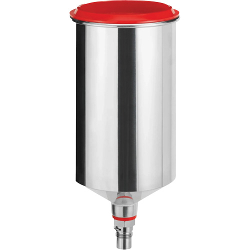 Gobelet r&eacute;utilisable en aluminium 1,0?L avec raccord QCC, sans filetage fin Mukwa Safety Services