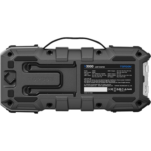 V3000 Jump Starter, Power Bank & Flashlight Mukwa Safety Services