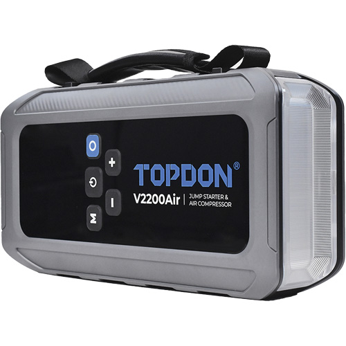V2200Air 2-in-1 2200 Peak Amp Jump Starter & Tire Inflator Mukwa Safety Services