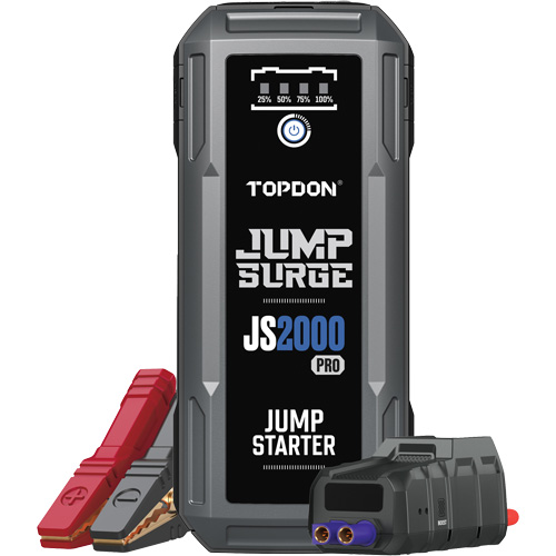JumpSurge2000Pro 2500 Peak Amp Battery Jump Starter, Power Bank & Flashlight Mukwa Safety Services