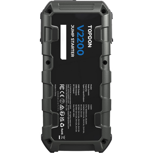 V2200 Jump Starter, Power Bank & Flashlight Mukwa Safety Services
