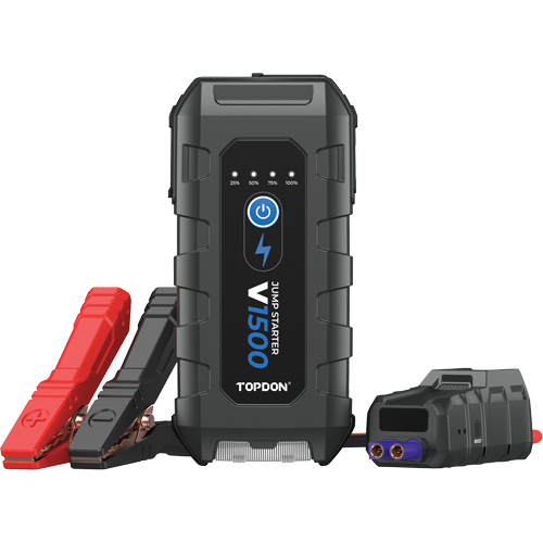 V1500 Jump Starter, Booster, Power Bank & Flashlight Mukwa Safety Services