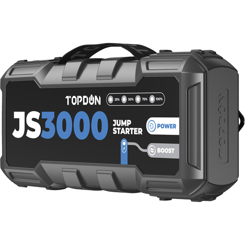 JumpSurge3000 Battery Jump Starter, Power Bank & Flashlight Mukwa Safety Services