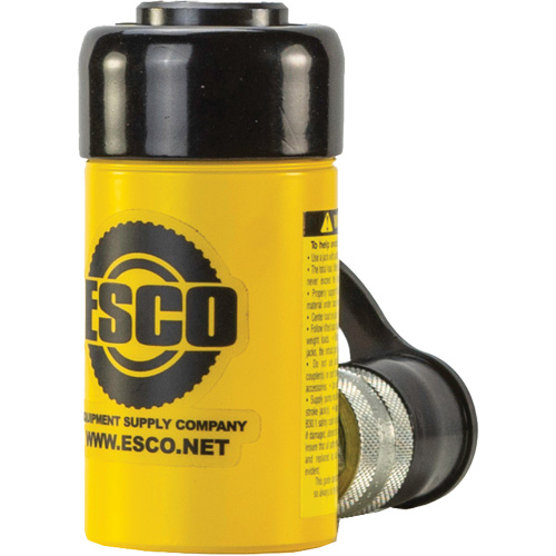 Single-Acting Cylinder Hydraulic Ram, 2.13" Stroke, 10 Ton(s) Capacity, 10000 PSI Mukwa Safety Services