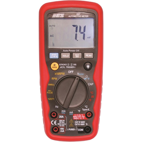 Premium Automotive Digital Multimeter with Case Mukwa Safety Services