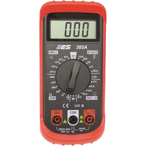 Analyseur num&eacute;rique de moteur/multim&egrave;tre avec &eacute;tui de protection Mukwa Safety Services