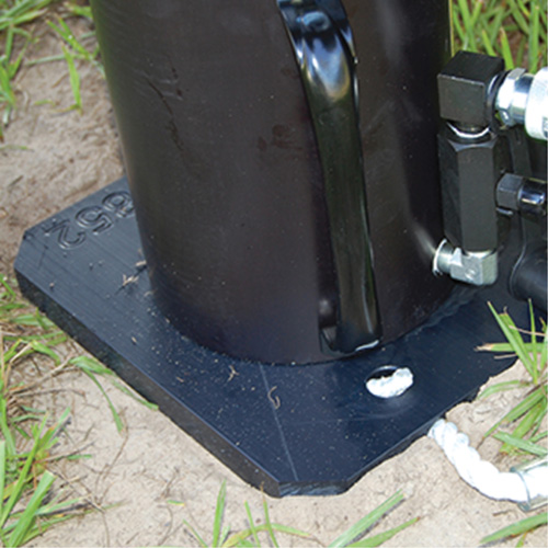 100-Ton Capacity Jack Support Plate Mukwa Safety Services