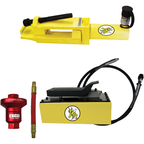 Yellow Jackit Giant Tire/Earthmover Bead Breaker Kit Mukwa Safety Services