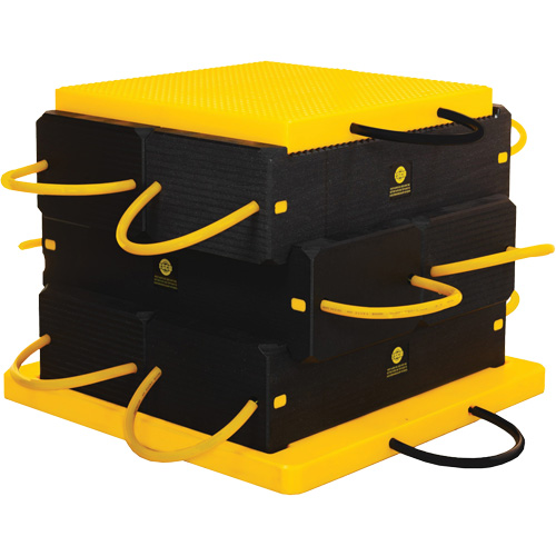 8-Piece CribLok Composite Cribbing System Kit Mukwa Safety Services