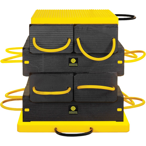 10-Piece CribLok Composite Cribbing System Kit Mukwa Safety Services