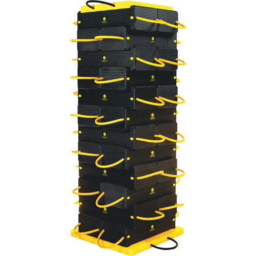 20-Piece CribLok Composite Cribbing System Kit Mukwa Safety Services