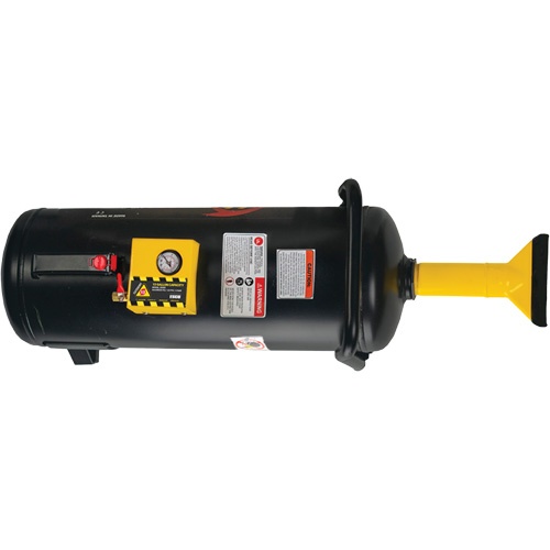 Hurricane “CAT-9” High-Force 9 Gallon Bead Seater, Aluminum Mukwa Safety Services