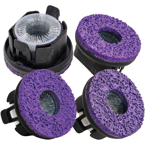 Heavy-Duty Commercial Stud & Hub All-in-One Cleaning System Cleaning Pads Mukwa Safety Services