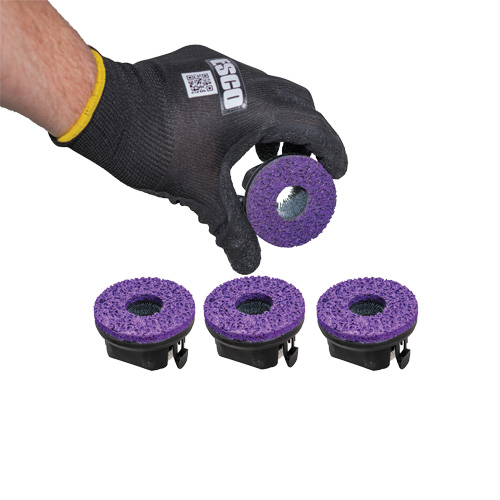 Heavy-Duty Commercial Stud & Hub All-in-One Cleaning System Cleaning Pads Mukwa Safety Services