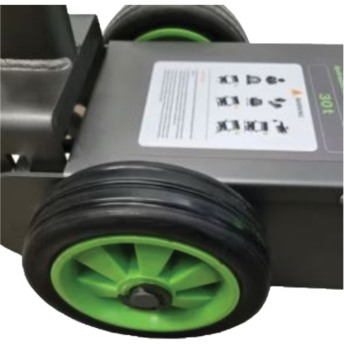 Electric Floor Jack for Heavy Trucks, 25 Ton(s)/50 Ton(s), Air Hydraulic Mukwa Safety Services