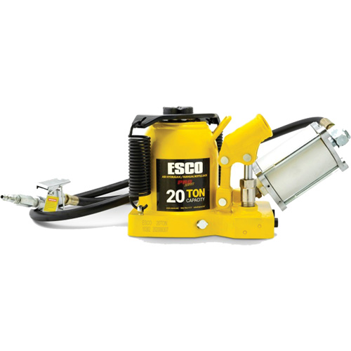 Cric bouteille de s&eacute;rie Pro "Shorty", 20 tonne(s), Air comprim&eacute;/hydraulique, 12-5/8" Hauteur &eacute;lev&eacute;e Mukwa Safety Services