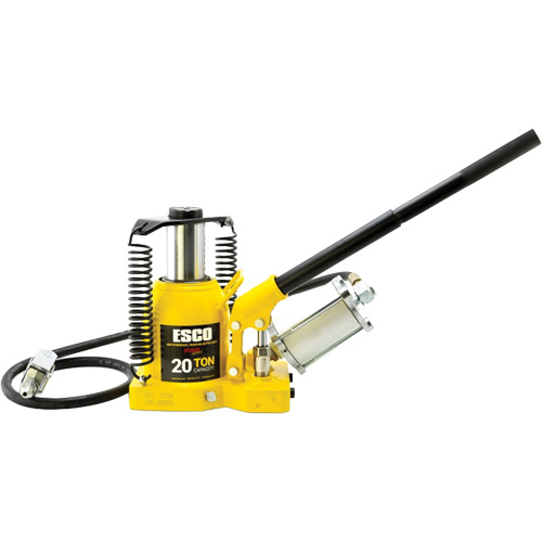 Cric bouteille de s&eacute;rie Pro "Shorty", 20 tonne(s), Air comprim&eacute;/hydraulique, 12-5/8" Hauteur &eacute;lev&eacute;e Mukwa Safety Services