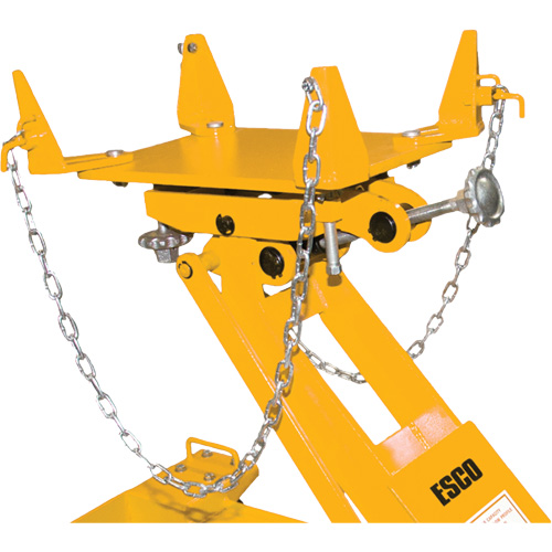 Yellow Jackit Transmission Jack, 2.2 Ton(s) Lifting Capacity Mukwa Safety Services