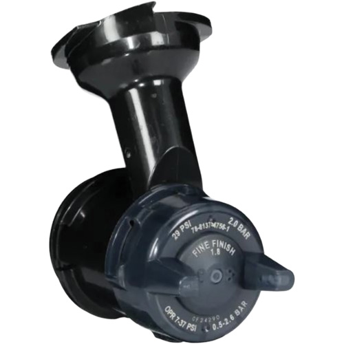 Performance Gravity Fine Finish Atomizing Head - Clear Mukwa Safety Services