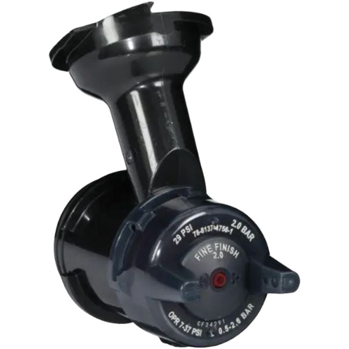Performance Gravity Fine Finish Atomizing Head - Red Mukwa Safety Services