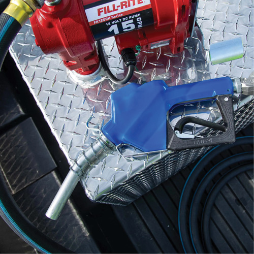 Pistolet automatique temps froid bleu pour diesel Mukwa Safety Services