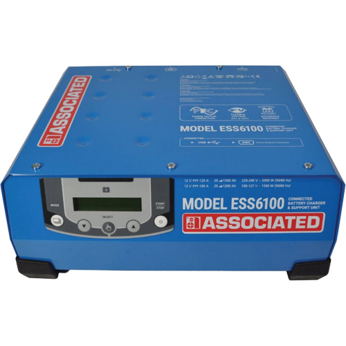 100 A High-Power Smart Charger with Inverter Technology Mukwa Safety Services