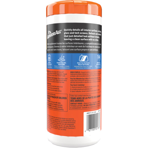 Interior Detailer Wipes Mukwa Safety Services