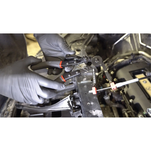 Button Connector Pliers with 23" Cable Mukwa Safety Services