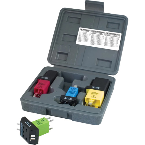 N&eacute;cessaire de 4 cavaliers de test de relais Mukwa Safety Services