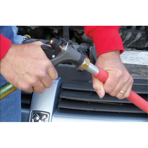 Heater Core Backflush Tool with Insulated Handle Mukwa Safety Services