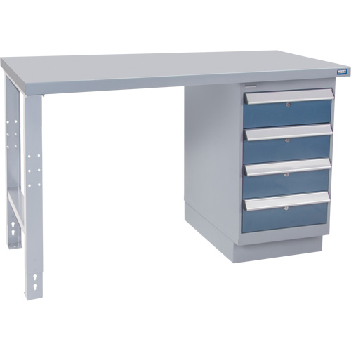 Industrial Duty Workbench, 36" W x 72" D x 34" H, 1000 lbs. Capacity Mukwa Safety Services