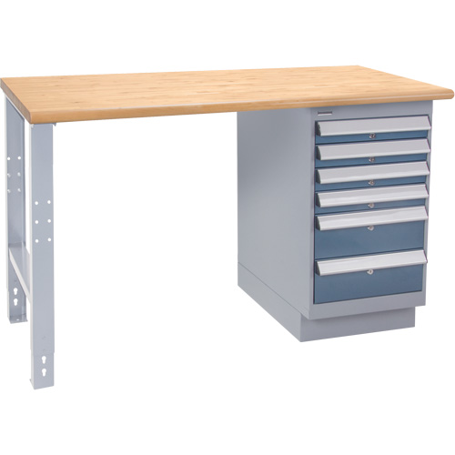 Industrial-Duty Workbench, 1000 lbs Cap., 60" W x 36" D, 34" H Mukwa Safety Services