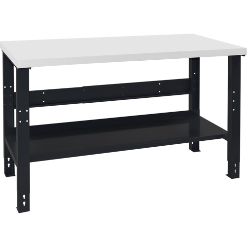 Industrial Duty Workbench, 60" W x 30" D x 34" H, 1000 lbs. Capacity Mukwa Safety Services