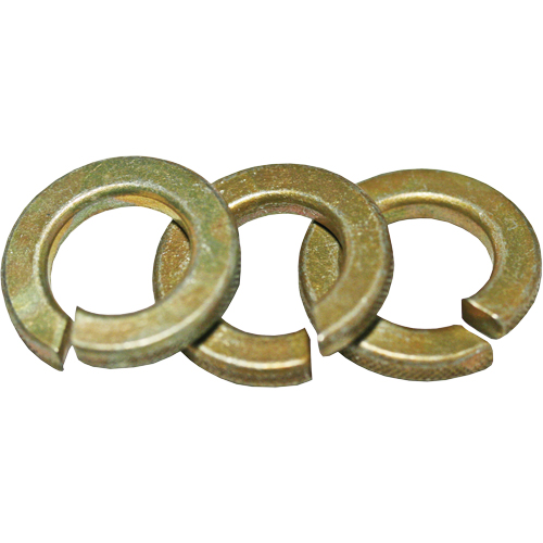 Split Lock Washer, 3/4", Yellow Zinc Mukwa Safety Services