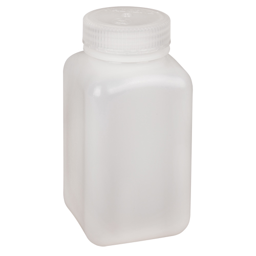 Easy-Grip Space-Saver Bottles, Square, 16 oz., Plastic Mukwa Safety Services