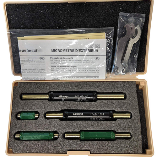 5-Piece Micrometer Pin Setting Standard Set Mukwa Safety Services