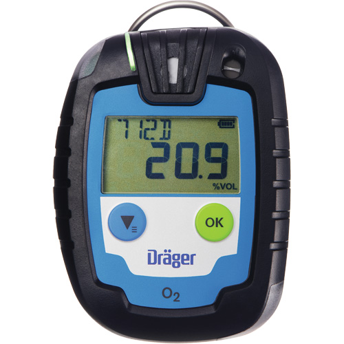 Pac&reg; 6000 Monitor, Single Gas, O2 Mukwa Safety Services