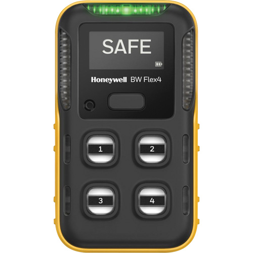 BW Flex Gas Detector, 4 Gas, LEL - CO - H2S -O2 Mukwa Safety Services