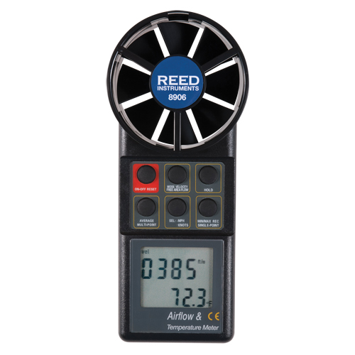 Vane Thermo-Anemometer with Calibration Certificate Mukwa Safety Services