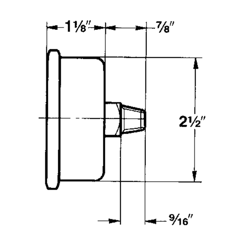 Pressure Gauges, 2-1/2" , 30" Hg-0" Vac., Bottom Mount, Liquid Filled Analogue Mukwa Safety Services