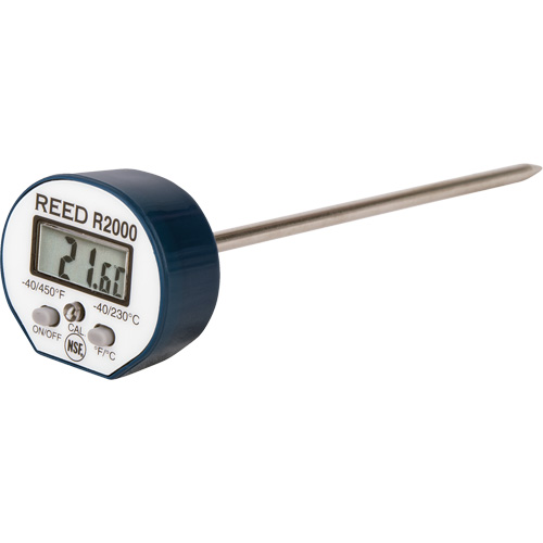 Thermom&egrave;tre, Contact, Num&eacute;rique, -40-450°F (-40-230°C) Mukwa Safety Services